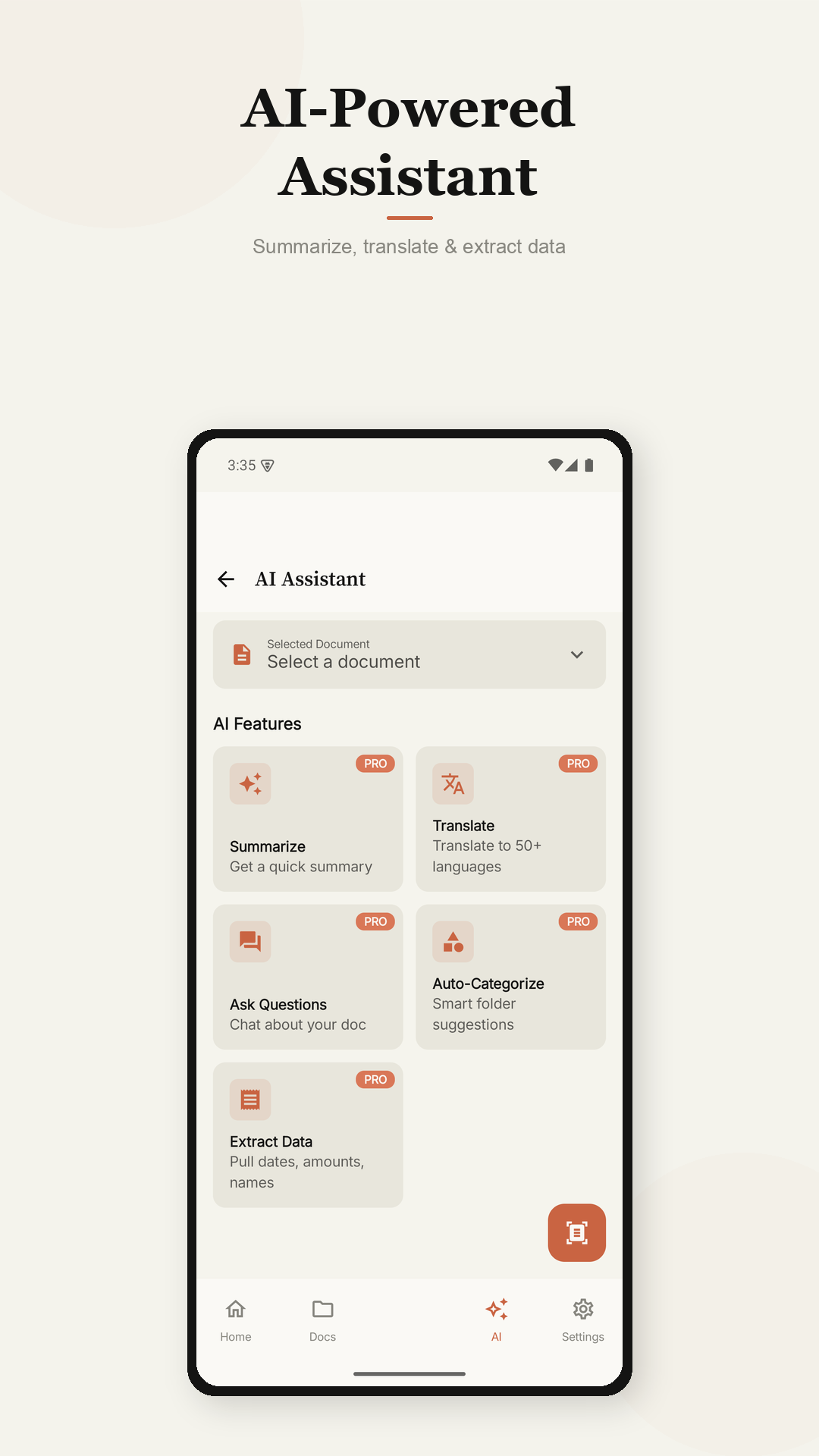 DocLens AI Assistant